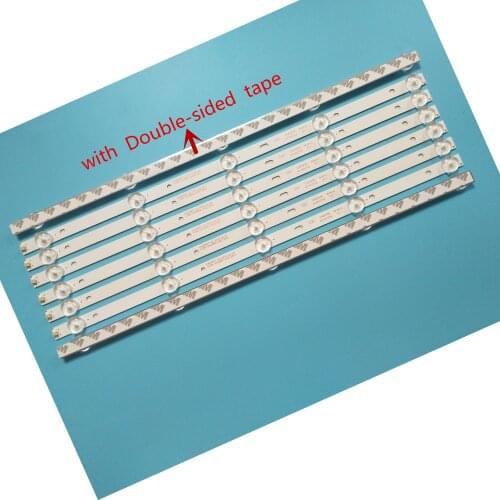 TV Lamps Kit LED Backlight Strips For Philips 43PFT4001/05 12 15 60 HD LED Bars 4708-K43WDR-A1213K04 LED Bands Rulers K430WDR A1