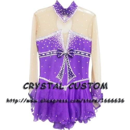 2016 Hot Sales Figure Skating Dress For Girl Graceful New Brand Ice Figure Skating Dress For Competition DR2773