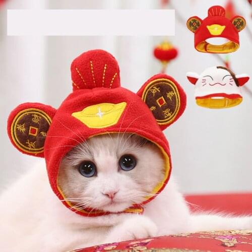 Cute Pet Hat Decorative Party Pet Cap for Cats Small Dogs Adjustable Cute Cosplay Pet Accessories Cute Headwears for Cat Puppy