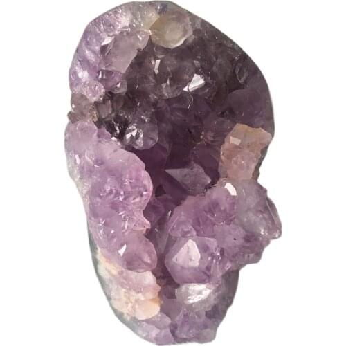 Natural Agate Geode Quartz Crystal Specimen Home Furnishing Decoration Purple Druzy Stone Reiki Healing Furniture Amethyst