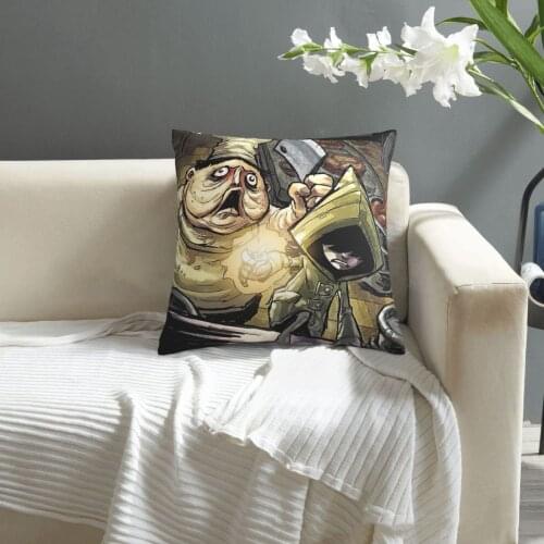 Game Little Nightmare pillowcase printed cushion cover sofa waist pillow pillow cover