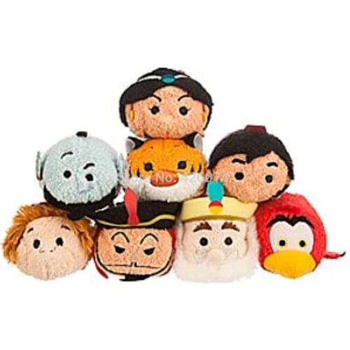 New Jafar King Sultan Genie Lago Abu Rajah Mini Plush Smartphone Cleaner Kids Stuffed Toys For Children Gifts