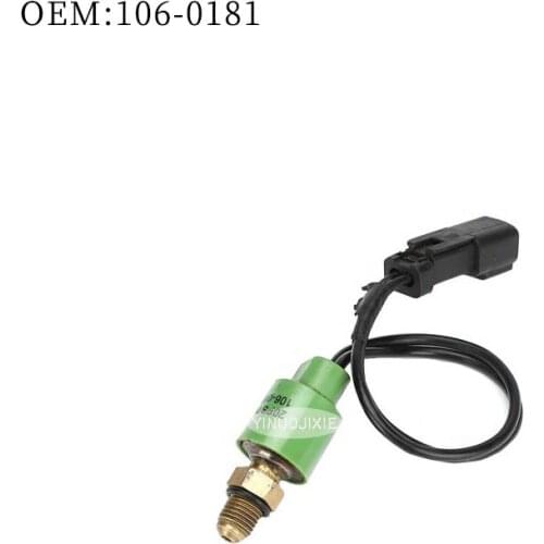 For CAT E330B/C excavator, high quality oil pressure sensor, square socket OE:106-0181 1060181