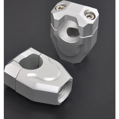 For F800GS/F700GS/F650GS twin Motorcycle Handlebar Riser Clamp Extend Adapter for BMW F800GS/F700GS/F650GS twin