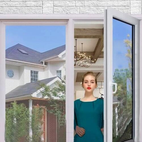 Windows Film Anti-ultraviolet Ray Film Decorative Privacy Protective Window Sticker Frosted Self-Adhesive Window Film Household