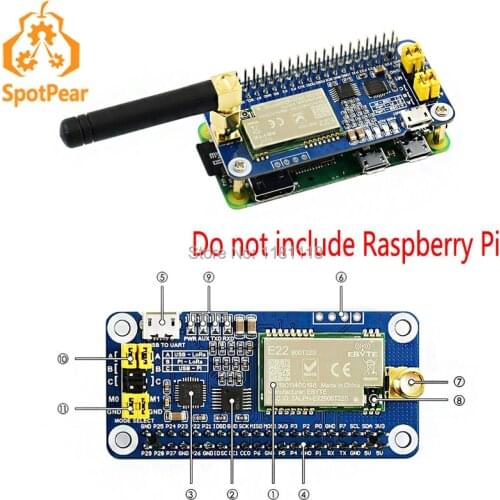 Raspberry Pi SX1262 LoRa HAT 915MHz