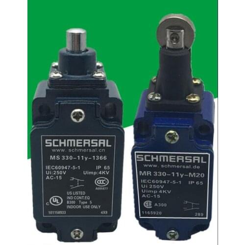 SCHMERSAL Limit Switch MS330-11y-1366 MR330-11y-M20 IEC60947-5-1 Ui:250V AC-15 IP65 Uimp:4KV