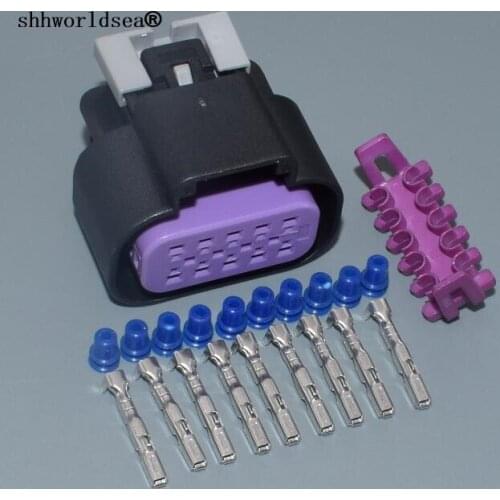 Shhworldsea 10 Pin 1.5mm 15326842 15326843 Accelerator Pedal Position Sensor Throttle Pedal Connector plug For Infiniti ISSUZU