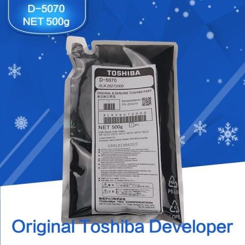 Toshiba Developer New D-5070 6LK28272000 TOSHIBA Original Copier Machine Parts Developer For Model E-257 307S 357 457 507
