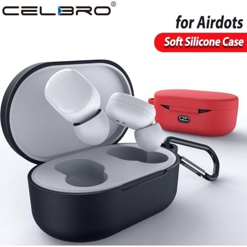 Protective Case for Xiaomi Mi Airdots Redmi Airdots Air Dots Case Silicone Cover Earphones Cases Funda Airdot Air Dot Pouch Box