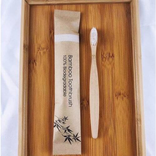 5/10Pcs Bamboo Toothbrush Soft Bristle Eco Friendly Biodegradable Bamboo Medium Toothbrushes Oral Hygiene for Home Travel Hotel