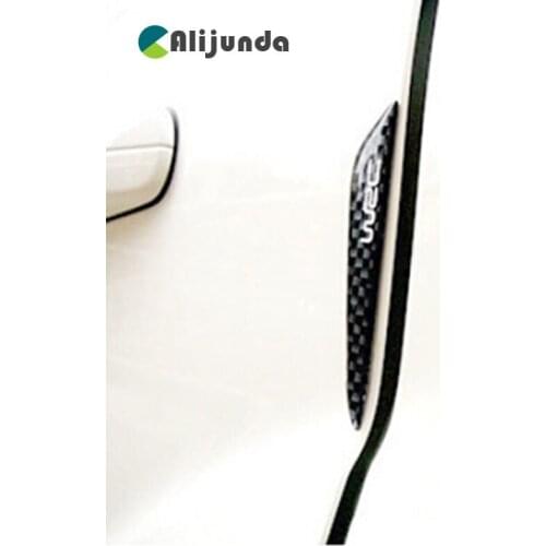 Alijunda Car Sticker Car Door Protector Door Side Edge Protection Guards Stickers for Cadillac XTS SRX ATS CTS/Renault Koleos