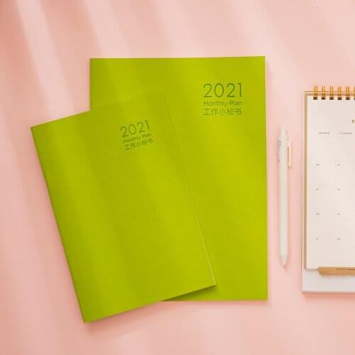 Notebooks Agenda 2021 2022 Planner Organizer A5 Daily Weekly Schedule Monthly School Office Supplies Journals Stationery Kpop
