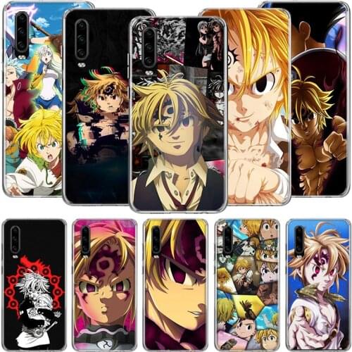 Seven Deadly Sin Ban Coque Funda Phone Case For Huawei Mate 30 20 10 P Smart Z 2018 2019 P10 P20 P30 P40 Pro Plus Lite Shell Cov