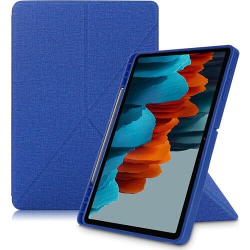 Tablet Coque For Samsung Galaxy Tab S7 Plus Case 12.4 inch SM-T970 SM-T975 Funda Stand Shell For Samsung Tab S7 Plus T970 Cover