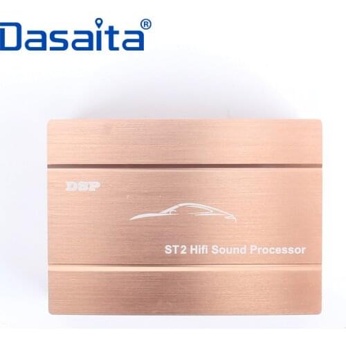 Dasaita DSP Amplifier Car Audio Digital Sound Signal Processor for VW Toyota Nissan Ford Hyundai ISO cable