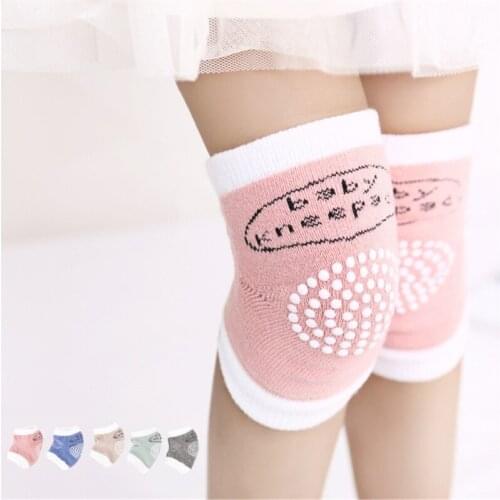 2Pcs/Pair Toddler Safety Knee Pad Anti-slip Crawling Protector Breathable Kids Knee Pads Mat Kid Accessories