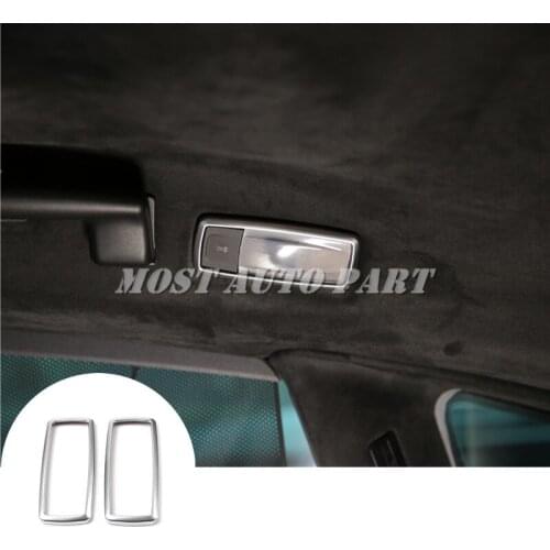 Interior Roof Rear Reading Light Trim Cover 2pcs For Maserati Levante 2016-2020 Car accesories interior Car decoration