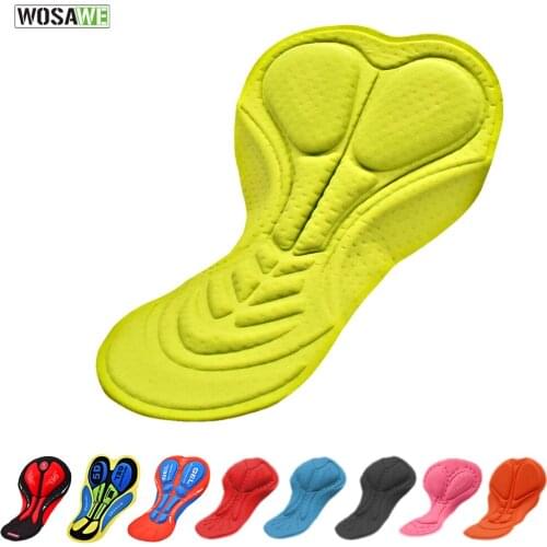 WOSAWE Mountain Bike Moisture Wicking And Quick-drying Bicycle Base Cushion Silicone Pants Pad Bicycle For Neuter