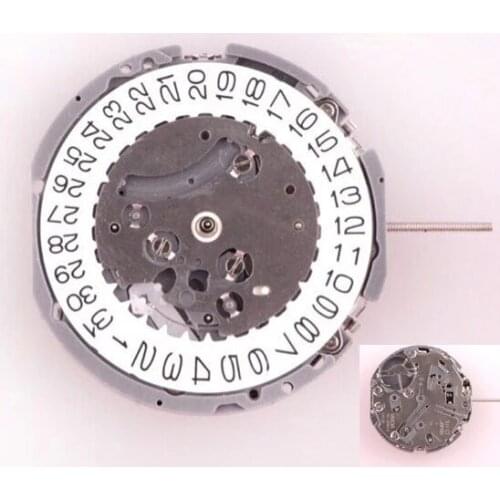 High Accuracy Quartz Chronograph Watch Wrist Movement Replacement for VK SERIES VK63A VK63 Watch H3 Single Calendar