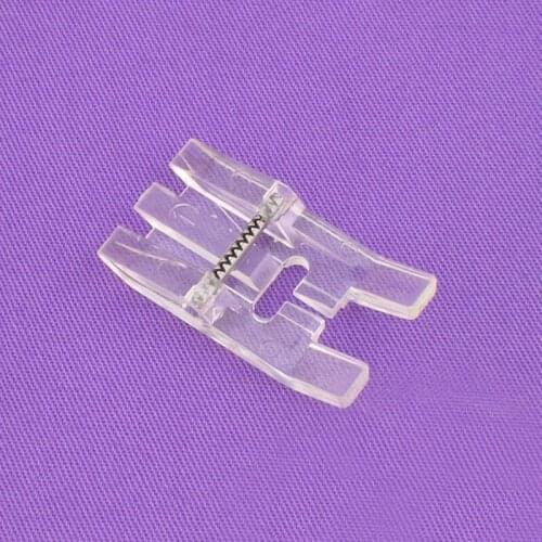 1pcs Clear Plastic Ordinary General Purpose Presser Foot for Home Sewing Machines Hot Sale Multifunction Sewing Machine Parts