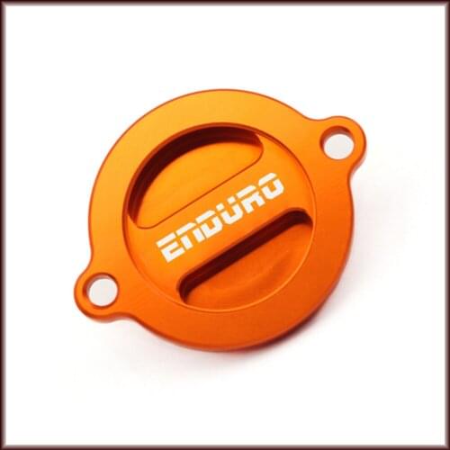 For KTM 690 ENDURO R 690ENDURO 2009 2010 2011 2012 2013 2014 2015 2016 Engine Oil Filter Cover Cap Motorcycle Accessories Orange