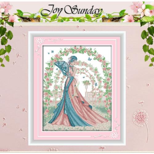 Bride Patterns Counted Cross Stitch 11CT 14CT Cross Stitch Set Wholesale Cross-stitch Kit Embroidery Needlework
