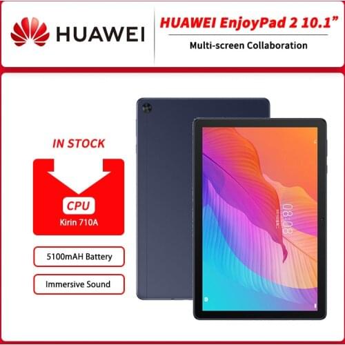 Original HUAWEI EnjoyPad 2 Tablet PC Ultra slim 10.1 inch Kirin 710A Octa Core 5MP+2MP Dual Cameras HUAWEI MatePad T 10s