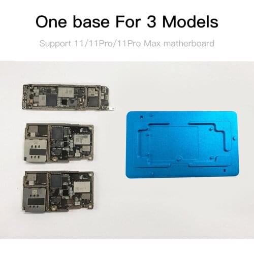 JC AIXUN Z11 PCB Reballing Platform Fixture For Ip 11 11Pro 11Pro Max Motherboard Middle Frame Reballing Soldering Repair