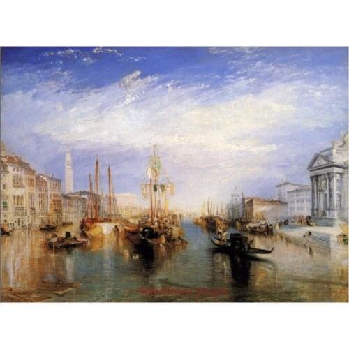 Needlework for embroidery DIY DMC High Quality - Counted Cross Stitch Kits 14 ct Oil painting - The Grand Canal, Venice