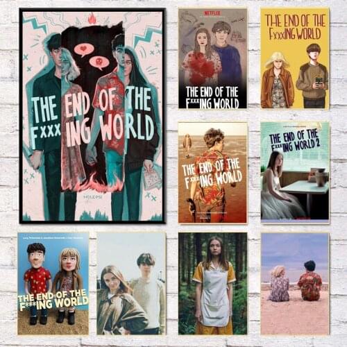 Modern Youth Impulsive Love Event TV Drama Canvas Painting Wall Art Picture Poster and Print for Living Room Bedside Home Decor