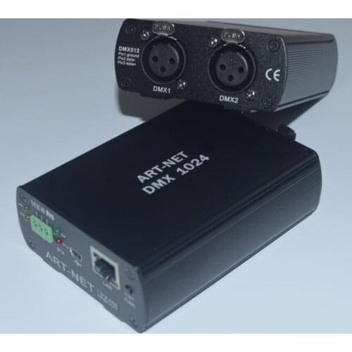 Led Stage Light Controller Box ArtNet DMX USB Interface DMX1024 DMX SPI Convertor Controller Light Synchronization Freestyle 3D