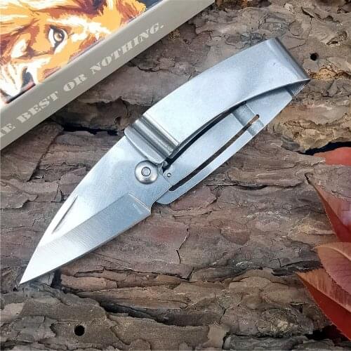 Outdoor Tactical Camping Hunting Survival Pocket Folding Knife Mini Cutter Wallet Outdoor Fruit Blade Cut