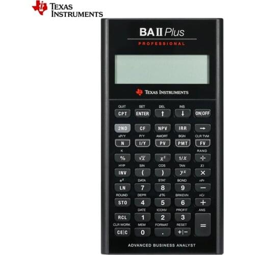 Ti BAII Plus Professional CFA 10 Digits Led Calculatrice Calculadora Financial Calculations Students Financial Calculator