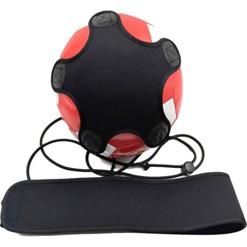Hands-Free SoloKick Football Training Aid Practice Tool Equipment For juggling Foot Control Kicking Practice Soccer Trainer