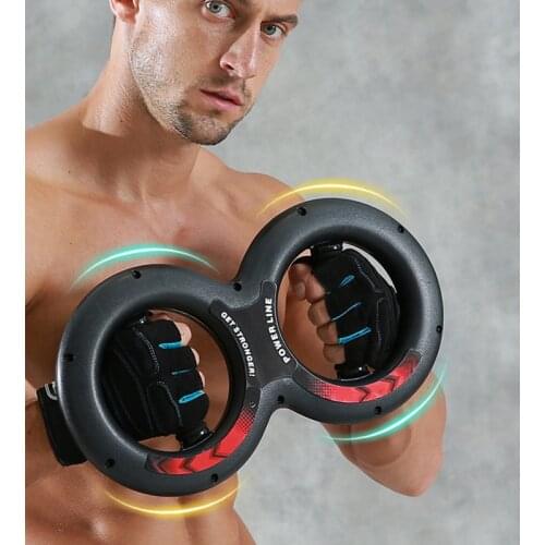 8-Word Hand Forearm Trainer Arm Power Wrist Device Gripper Workout Muscle Exerciser Sports Home Gym Fitness Equipment
