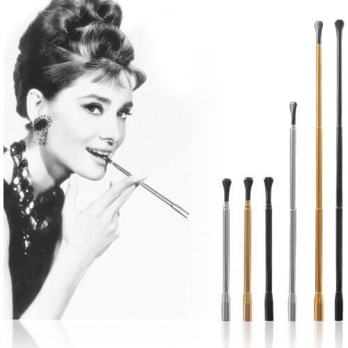 COSY MOMENT Long Cigarette Holder Telescopic Cigarette Filter Mouthpiece For Women Cigarette Holder Smoking Pipe YJ372