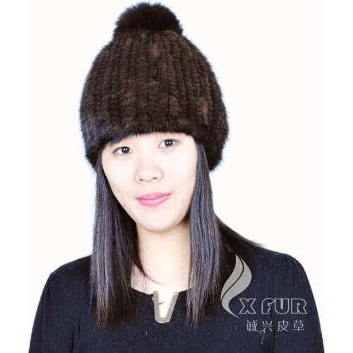CX-C-99B Genuine Mink Fur Ladies Fashion Lady Hat ~ DROP SHIPPING