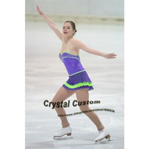 Womens Figure Skating Dresses Fashion New Brand Ice Figure Skating Dresses Competition For Adult DR3498
