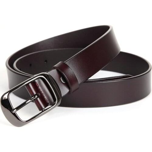 2019 New Designer Womens Belt Vintage PIN Buckle Waist Belts For Women Jeans 2.8cm Skinny Cowhide Strap High Quality Belt