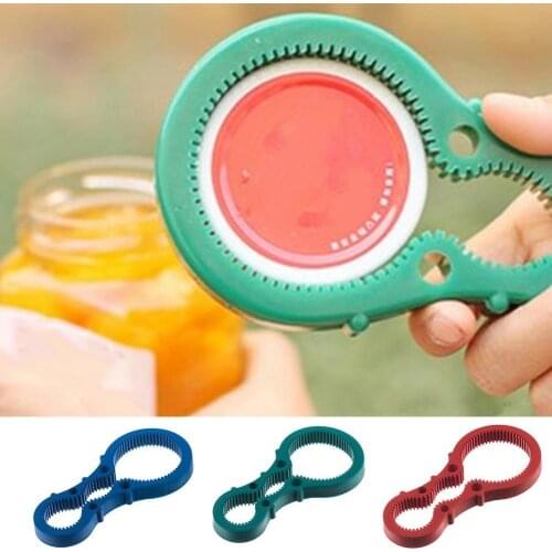 3 in 1 Handy Anti-slip Multifunction Screw Cap Jar Bottle Opener Creative Gourd-shaped Can Opener Screw Kitchen Tools