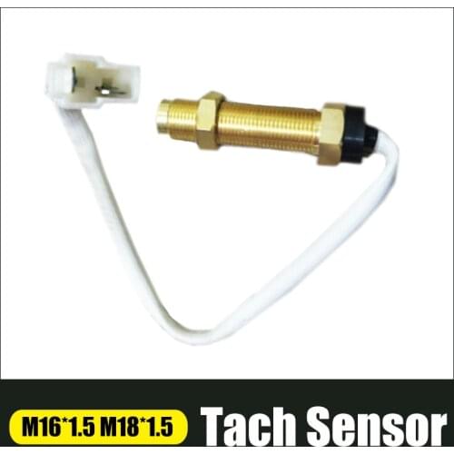 Tachometer Sensor M16 M18 For Marine Car Motor Boat Diesel Engine Tacho Meter RPM Gauge Sensor
