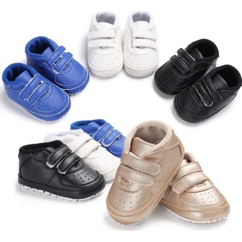 0-18M Baby Shoes Infant Kids Infant Toddler Soft Sole Prewalker Sneakers Baby Boy Girl Soft Sole Crib Shoes