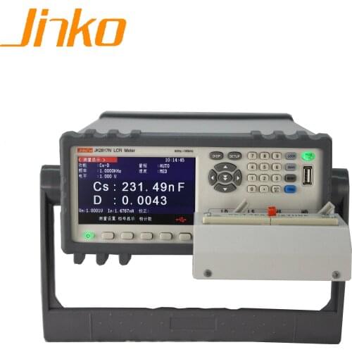 JK2817N lcr meter lcr meter manufacturers 50 Hz~100 kHz Frequency with high performance