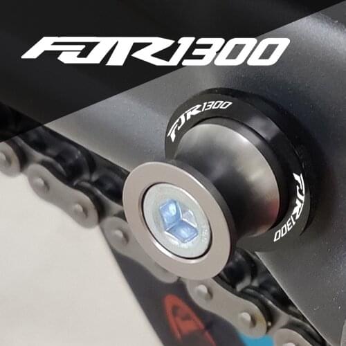 Moto Swingarm Spools Slider 6mm Swing Screw Sliders For Yamaha FJR 1300 FJR1300 2008 2009 2010 2011 2012 2013 2014 2015-2017