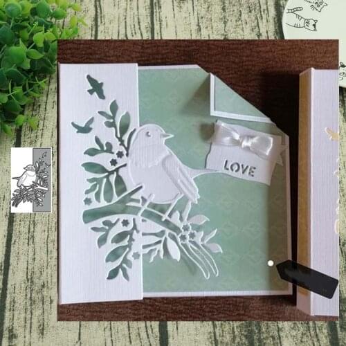 Metal cutting dies Bird lace 2 cut die mold decoration Scrapbook paper craft knife mould blade punch stencils die