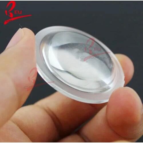 Factory made Diameter 19.3mm 70 degree FL 17mm Plastic Plano-convex lens