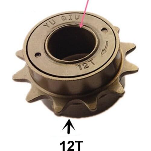 A5KC Bike Repair 12T Teeth 34mm Single Speed Bicycle Freewheel Sports Entertainment Riding Modification Parts for Mountain Road