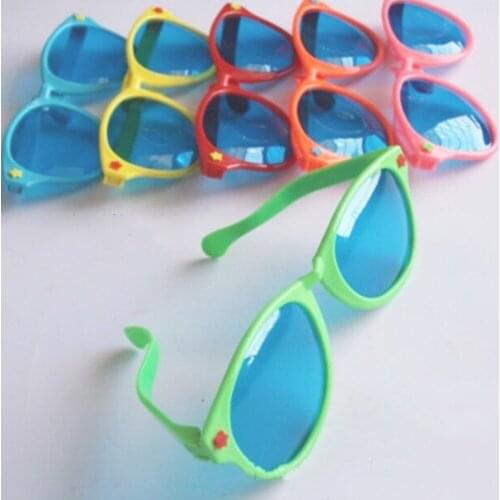 Sun Glasses Plastic Hot Selling Giant Oversized Huge Big Funny Novelty Funny World Cup Sun Glasses Party Supplies Random Color