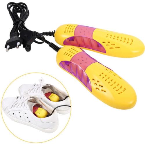 10 W Winter Hand Heating Voilet Light Shoe Dryer Heater Warmer Boot Deodorant Dehumidify Device EU Plug